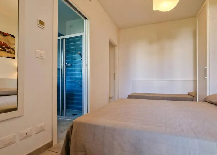 Modern Flat With A Fenced Garden And Fireplace * Bibione